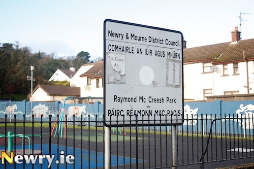Raymond McCreesh Park on Patrick Street, Newry.